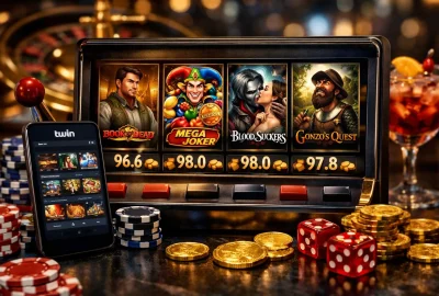 Twin Casino slot: migliori giochi con RTP elevato